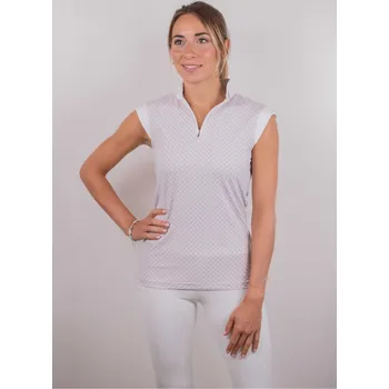 PENELOPE Triko závodní Seville Penelope, bez rukávů, dámské, white/pink XL