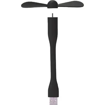 Domácí ventilátor Mini ventilátor | USB větráček - černá