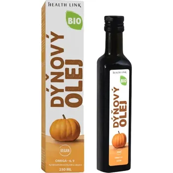 Rostlinný olej Health Link Dýňový olej panenský BIO 250 ml