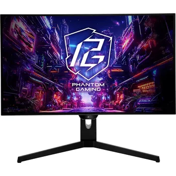 Monitor ASROCK Displays Phantom Gaming by Asrock monitor PGO27QFS 27"/WOLED/2560x1440/240Hz/275cd/m2/0,03ms/DP/HDMI/USB-C/speaker/výš.stavitelný 90LXA0P0-A0E1A0C