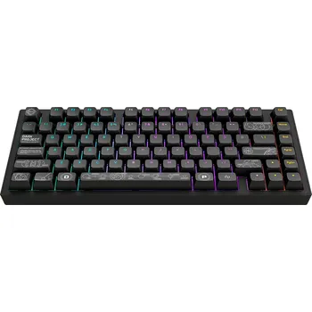 Klávesnice Dark Project ALU Terra Nova Black - Wireless Gaming Keyboard (ANSI)
