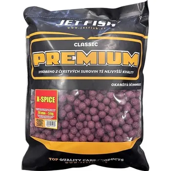 Boilies Jet Fish Premium Clasicc boilie 5kg - 24mm Příchutě: X-Spice Získejte slevu -5% za registraci v e-shopu