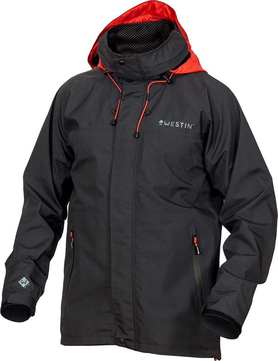 Westin Nepromokavá Bunda W6 Rain Jacket Steel Black Velikost: XL Získejte slevu -5% za registraci v e-shopu