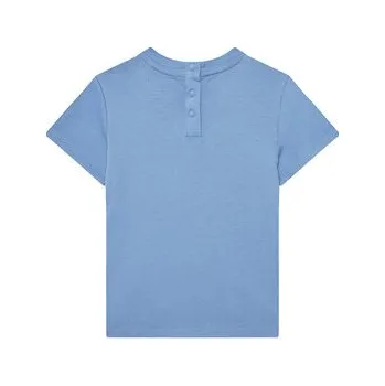 Pánská móda Guess T-Shirt N5YI22 K8HM4 Modrá Regular Fit 12M