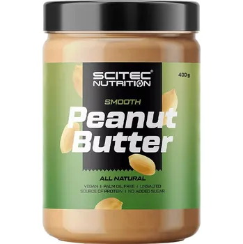 Scitec Nutrition Arašídové máslo - Peanut Butter (400 g, měkké)