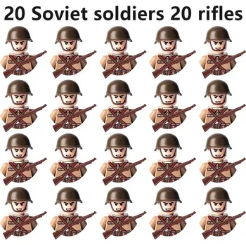 Stavebnice LEGO Vojenské stavební figurky WW2 | Styl Lego - 20