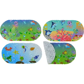 Protiskluzová podložka PROHOME - Podložka do vany 33x64cm, různé vzory