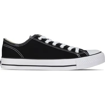 Dámské tenisky SoulCal Canvas Low Shoes Womens Black 6.5 (39.5)