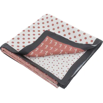 Šátek PENELOPE Šátek Mya Penelope, ecru/rust