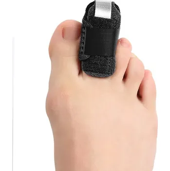 Dlaha na prsty pro korekci kladívkových prstů | korektor prstů, ortéza na prsty - černá levá