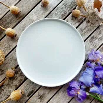 Talíř OPTIMO talíř mělký 26 cm, bílý, G. Benedikt 1882 (Porcelánový talíř 2. jakost)