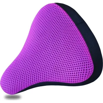 Sedlo na kolo Pohodlné měkké sedlo na kolo | Sedlo, Potah na sedlo - Fialová