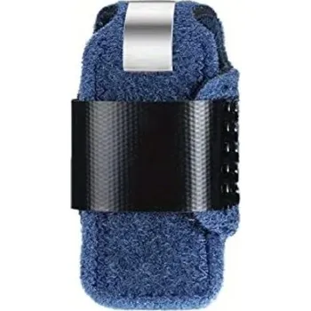 Dlaha na prsty pro korekci kladívkových prstů | korektor prstů, ortéza na prsty - modrá pravá