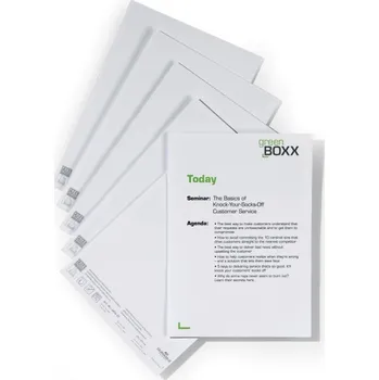 DURABLE 4856, Door sign Mikroperforované náhradní štítky pro informační tabulky, 10 štítků