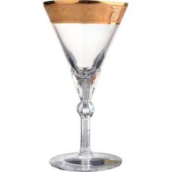Sklenice Zlacená sklenice, Glamour Crystal, 175 ml, 1ks