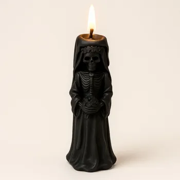 Svíčka Vonná svíčka Mrtvá nevěsta | 40 g | Svíčkománie3D | Barva: Černá