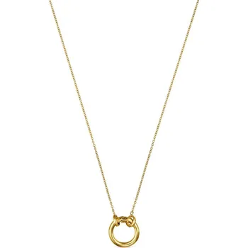 Oblečení a móda Stříbrný pozlacený náhrdelník Tous Hold 1000991800 zlatá GLD, vel. ONE SIZE