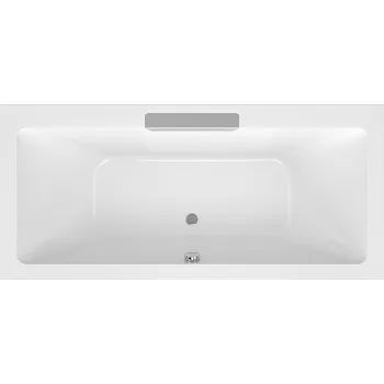 Vana CASCATA obdélníková vana 185x85x45cm, kaskáda nerez