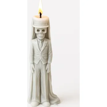Svíčka Vonná svíčka Mrtvý ženich | 37 g | Svíčkománie3D | Barva: Bílá