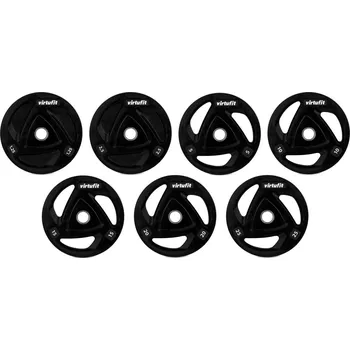 Olympijský kotouč VIRTUFIT pogumovaný varianta 10 kg