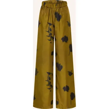 Mm By Max Mara Dámské Marlene Kalhoty Helga Z Hedvábí,...