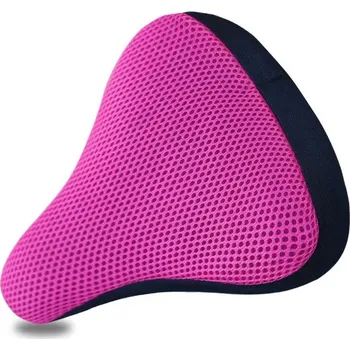 Sedlo na kolo Pohodlné měkké sedlo na kolo | Sedlo, Potah na sedlo - Růžová