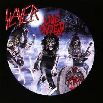 Zahraniční hudba LP Slayer: Live Undead CLR 2021 Coloured Blue White & Black Splatter Vinyl