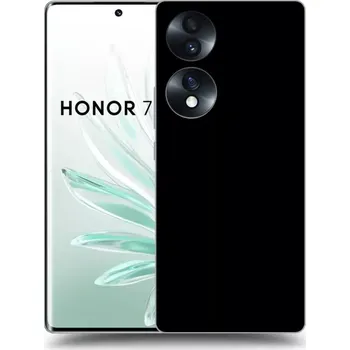 Pouzdro na mobilní telefon Picasee silikonový černý obal pro Honor 70 - Picasee - new logo - black