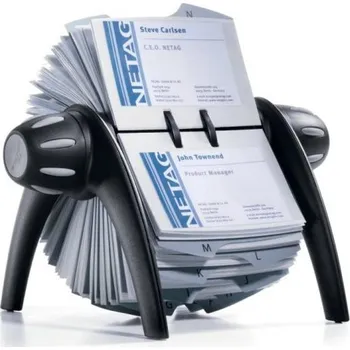 Vizitkář Durable 2417, Rotační Vizitkář VISIFIX Flip Vegas, A-Z rejstřík Barva: Černá