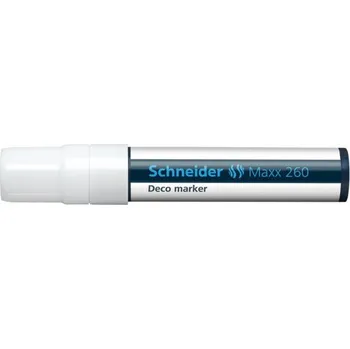 SCHNEIDER MAXX 260, křídový popisovač bílý silný hrot 2-15 mm