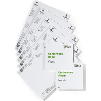 Kancelář DURABLE 4852, Door sign náhradní štítky pro informační tabulky, 20 štítků