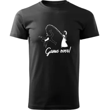 Pánské tričko Sportcarp Tričko pánské Game over Velikost: XXXL