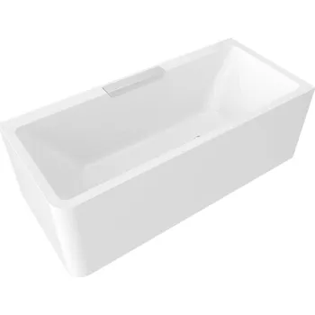 Vana CASCATA R MONOLITH obdélníková vana 180x80x60cm, kaskáda nerez