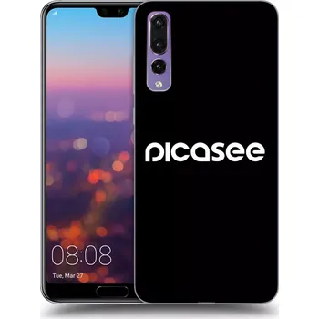 Pouzdro na mobilní telefon Picasee ULTIMATE CASE pro Huawei P20 Pro - Picasee - new logo&nbsp;-&nbsp;white