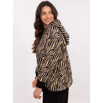 Dámská mikina My Red Lips Dámská mikina -EM-BL-875.27 Barva: Béžová, Velikost: UNI