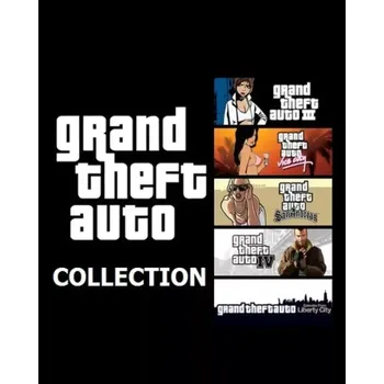 Počítačová hra ESD Grand Theft Auto Collection PC Steam