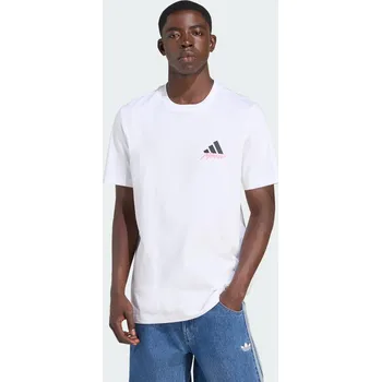 ADIDAS Tričko Messi Icon Graphic XS BÍLÁ