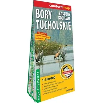 Cestování Comfort! map Bory Tucholskie, Kaszuby, Kociewie [PL] (2025, Laminovaný, ExpressMap)