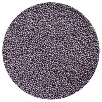 Přisada na vaření a pečení Cukrové perličky metalické fialové 2mm 80g - I LOVE CAKES