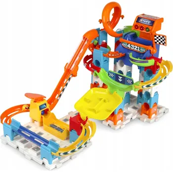 Kuličková dráha Kuličková dráha VTech Marble Rush Interaktivní kuličková dráha Circuito De Canicas 78 dílů