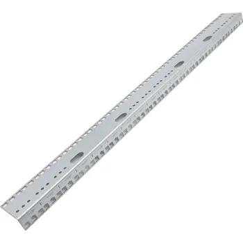 Notebook XtendLan VLISTAF18B Vertikální lišta, výška 18U, pro servery/zařízení šíře 480mm, stříbrná VLISTAF18B