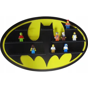 regál Regál (polička) Batman pro vystavení figurek a minifigurek