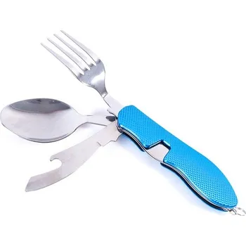 Příbor Skladací multifunkčný príbor CTS-02 - Modrá