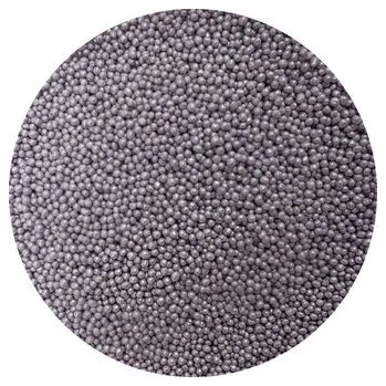 Přisada na vaření a pečení Cukrové perličky metalické levandulové 2mm 80g - I LOVE CAKES