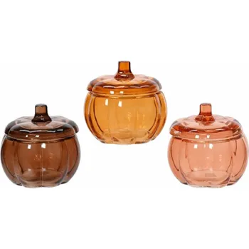 Dekorativní skleněná mísa 647779, 12 cm x 12 cm