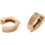 Nerezové náušnice 70019 - růžově pozlacené - SER.70019.B.23 PrimSteel
