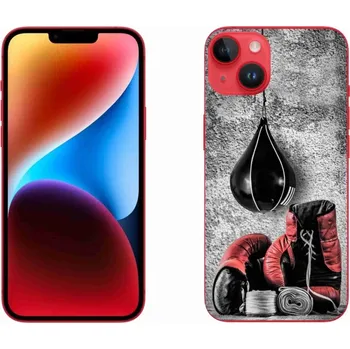 Boxovací pytel Gelový kryt mmCase na iPhone 14 Plus - boxovací pytel a rukavice