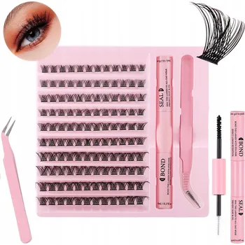 Příslušenství k vrtačce ŘASY BONDINGOVÉ - STARTOVACÍ SADA - PŘÍRODNÍ ŘASY Z MINKOVÝCH VLASŮ