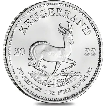 South African Mint Stříbrná mince 1 Oz Krugerrand 2022 31,1 g