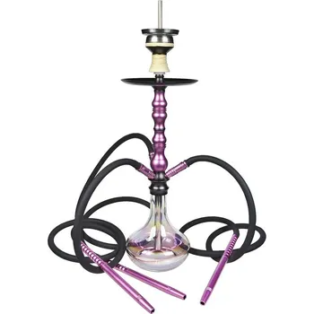 Čistič dýmky KRCZ Vodní dýmka Dreamliner Triple Gun fialová 65cm